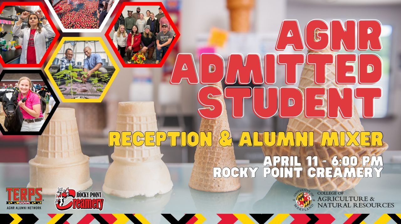 AGNR Admitted Student Reception & Alumni Mixer Flyer