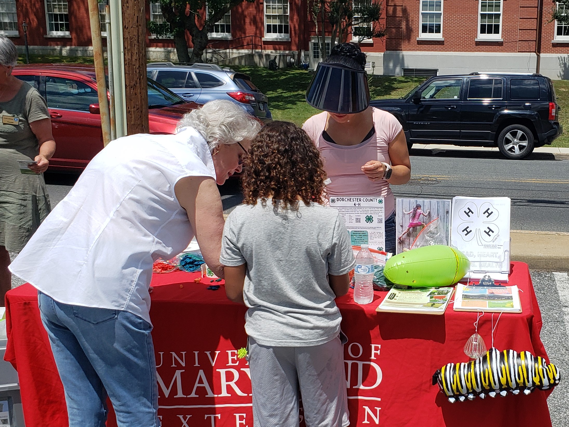 Photo of a fair booth
