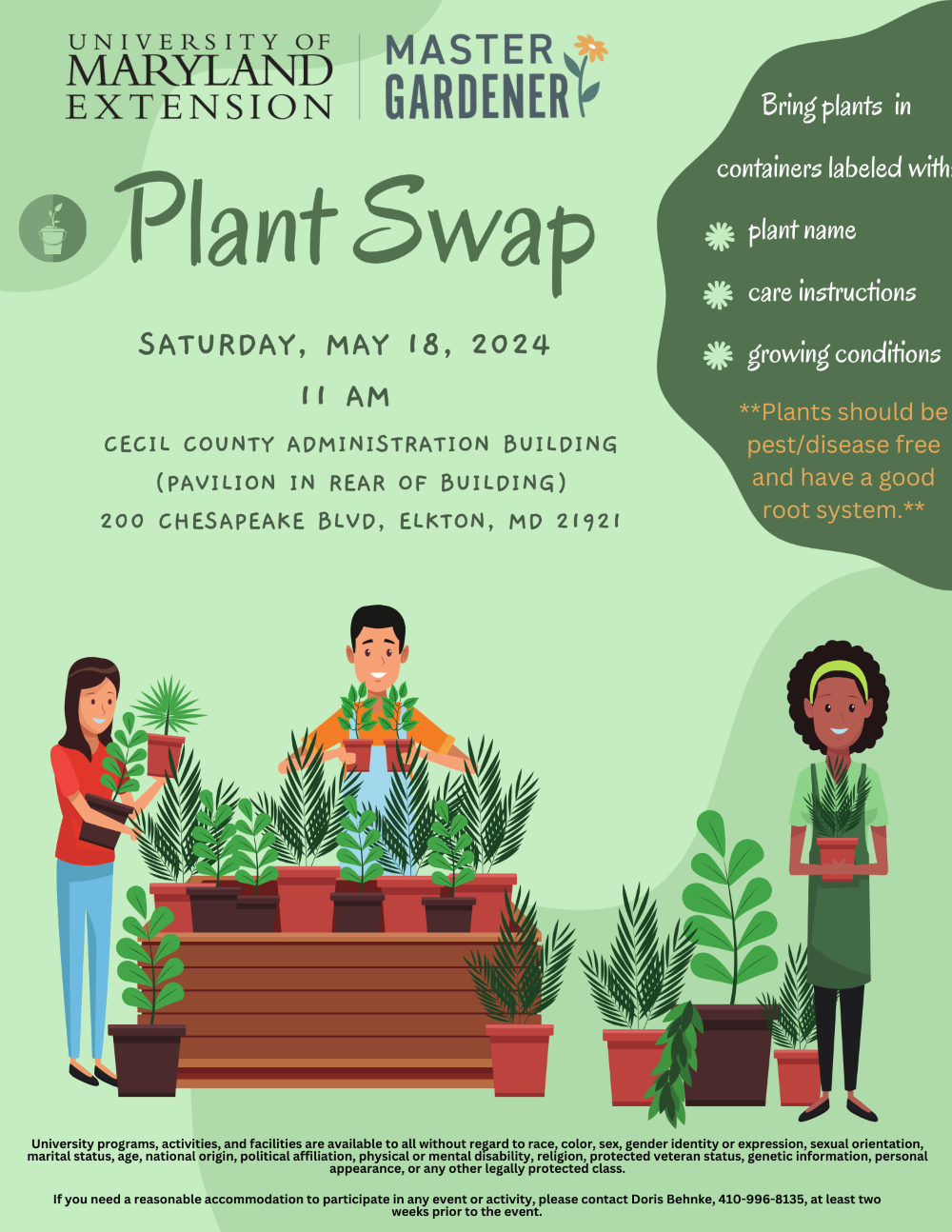 Plant Swap Flyer