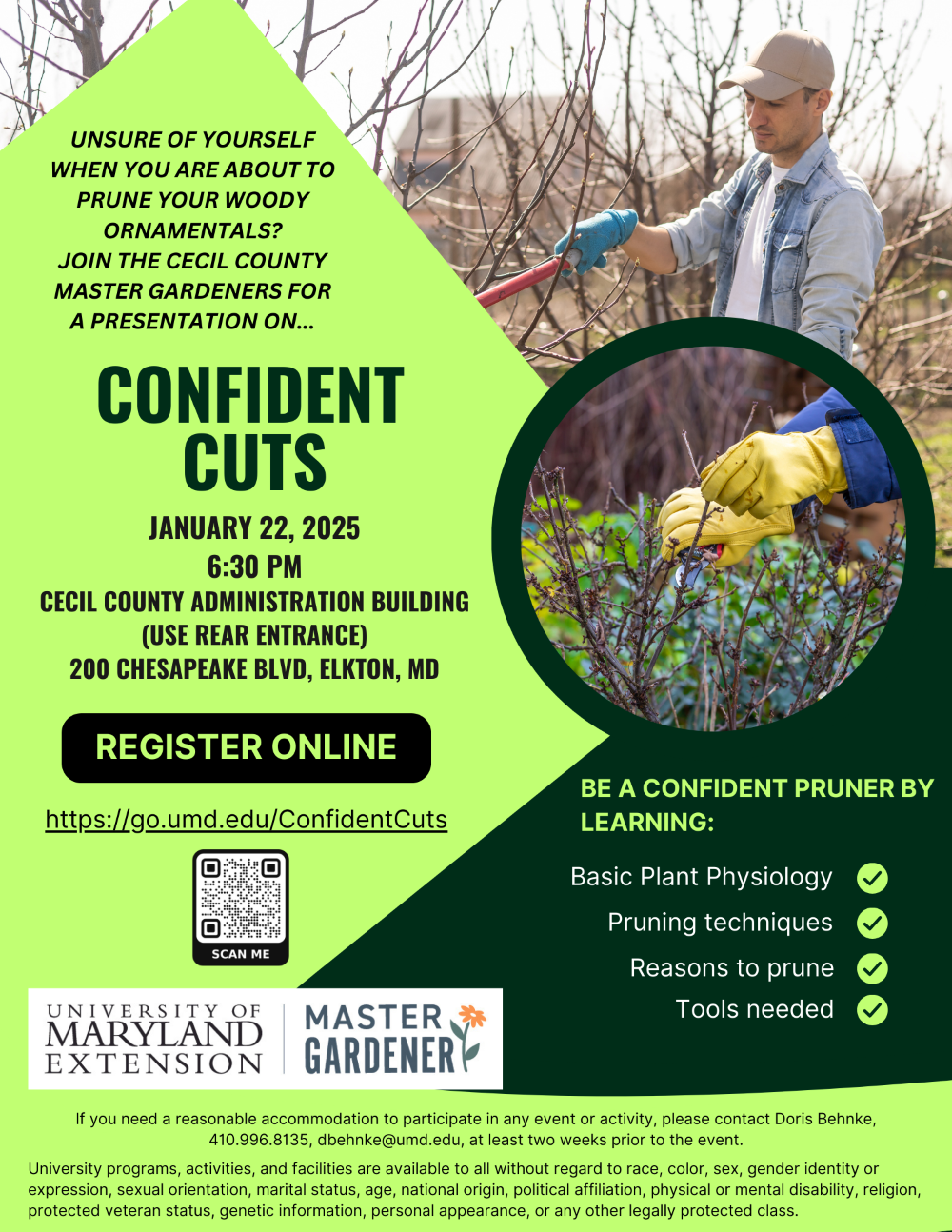 Confident Cuts Flyer
