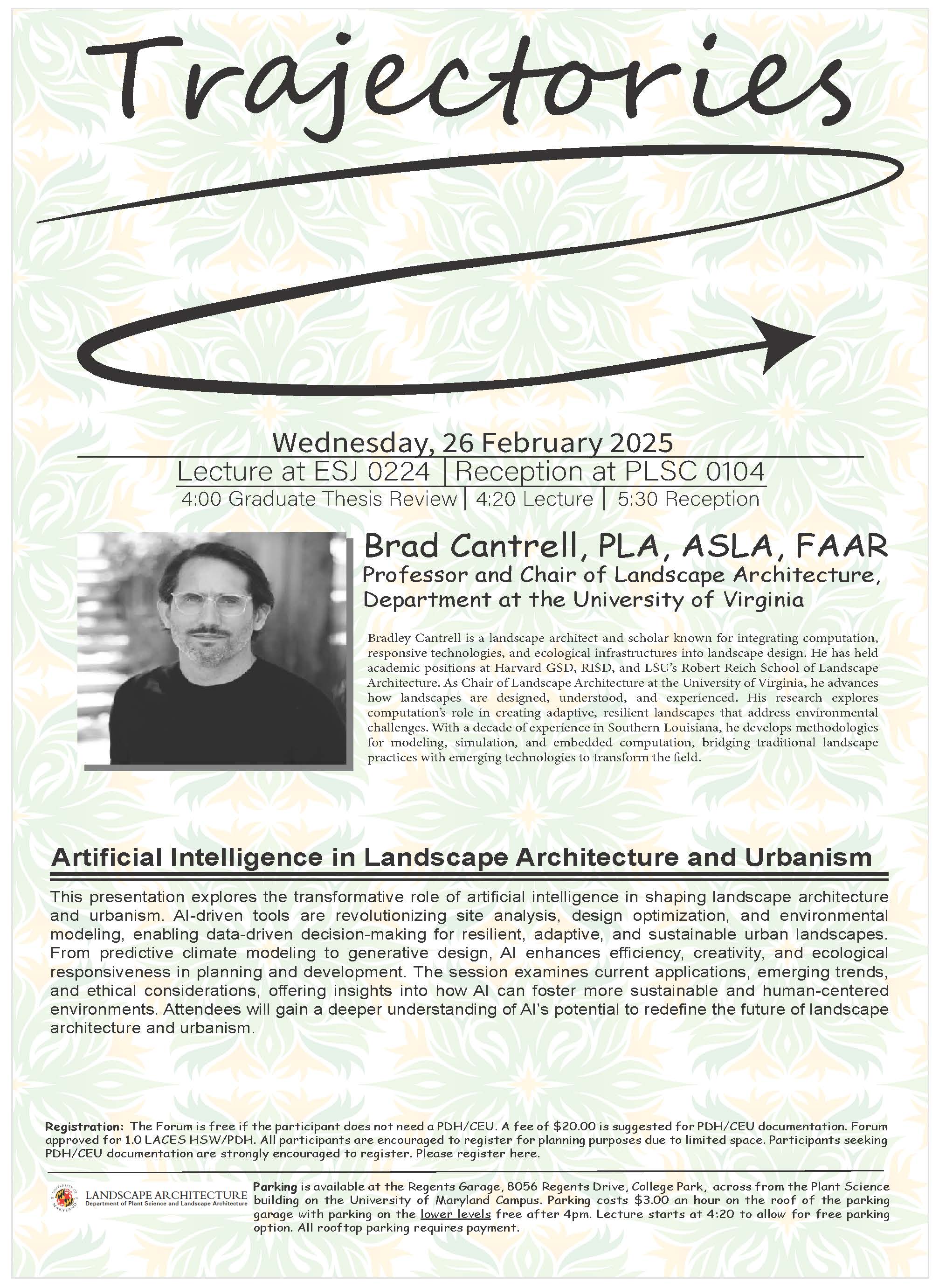 Trajectories, Brad Cantrell  