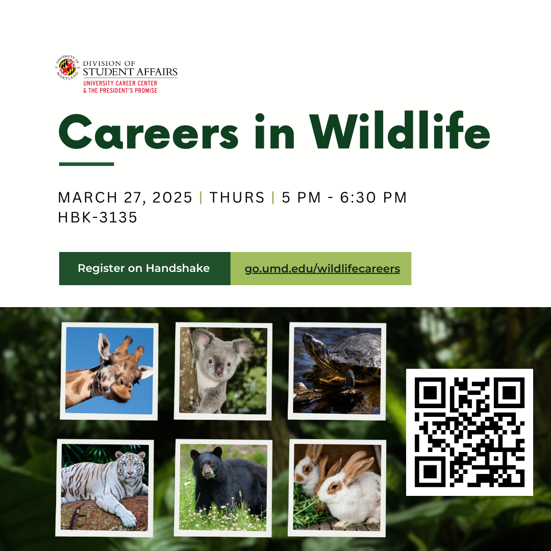 Careers in Wildlife graphic