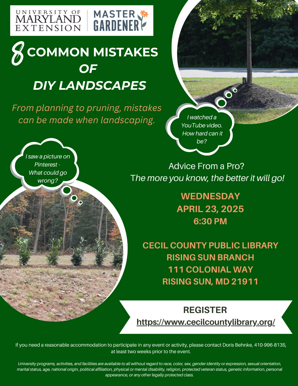 DIY Landscaping Blunders