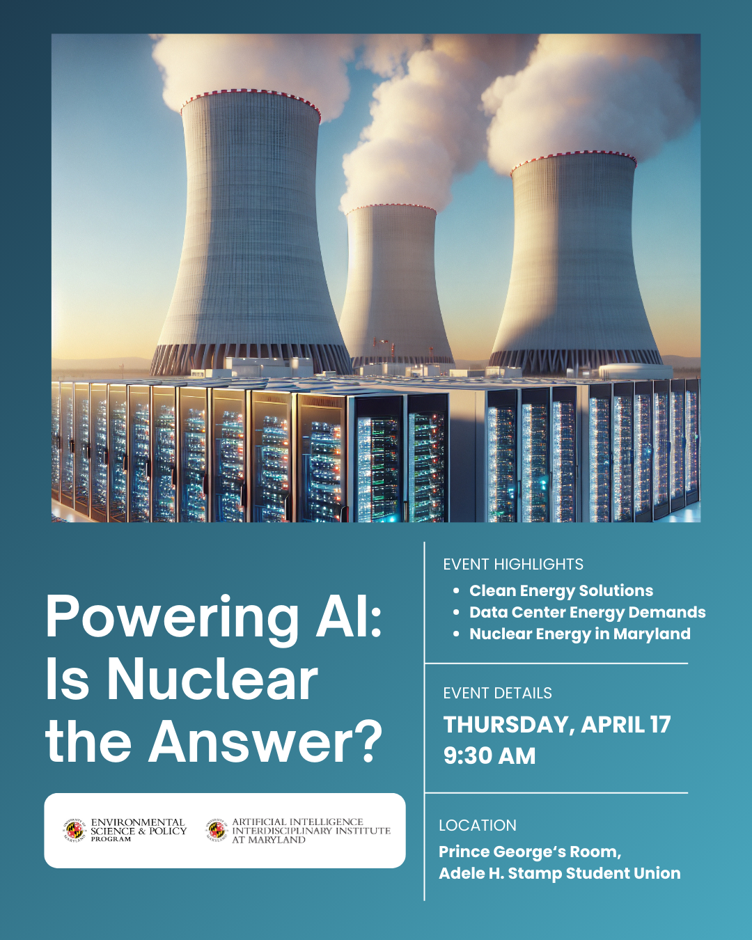 Powering AI event graphic