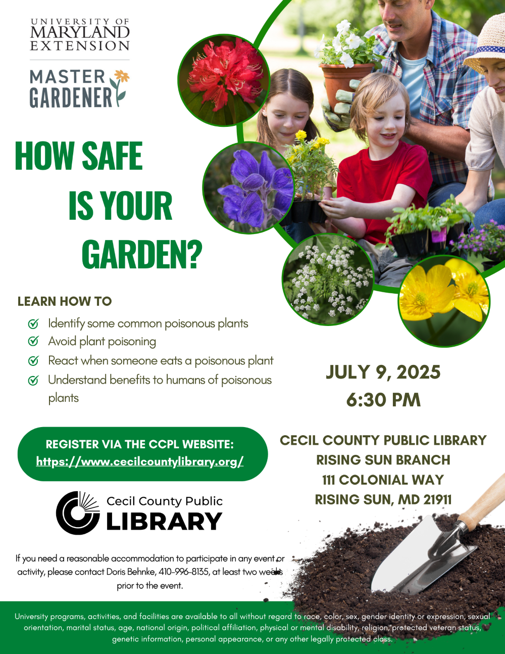 How Safe is Your Garden? Flyer