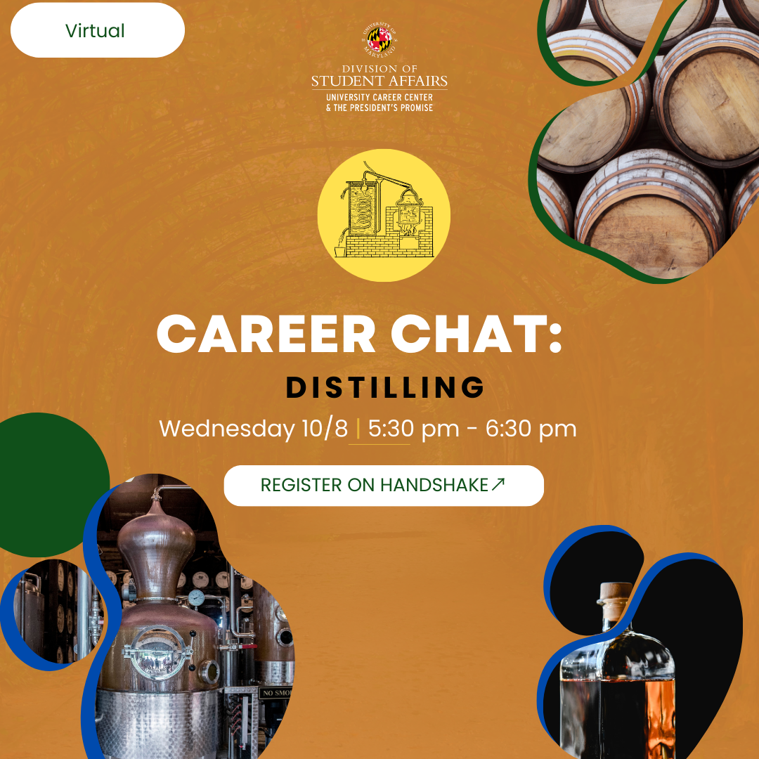 Promo Image for Career Chat: Distilling