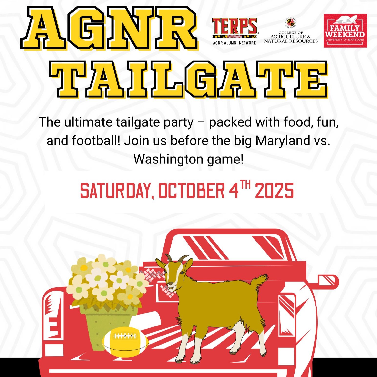 AGNR Family & Friends Tailgate graphic