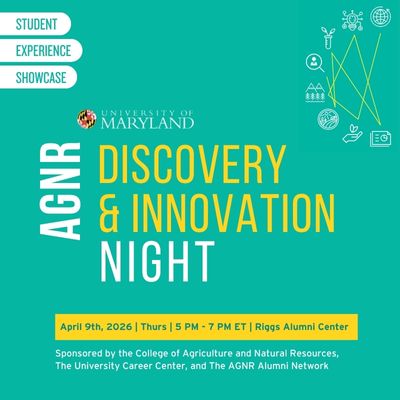 Promotional image for AGNR Discovery & Innovation Night