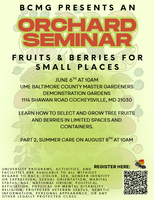 Flyer for event notating date and time. Part 2, Summer Care August 8th at 10am. QR code to register which takes to google form, linked on this event page.