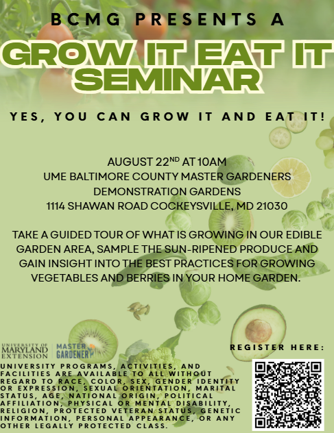 Flyer for event with date, time and description.