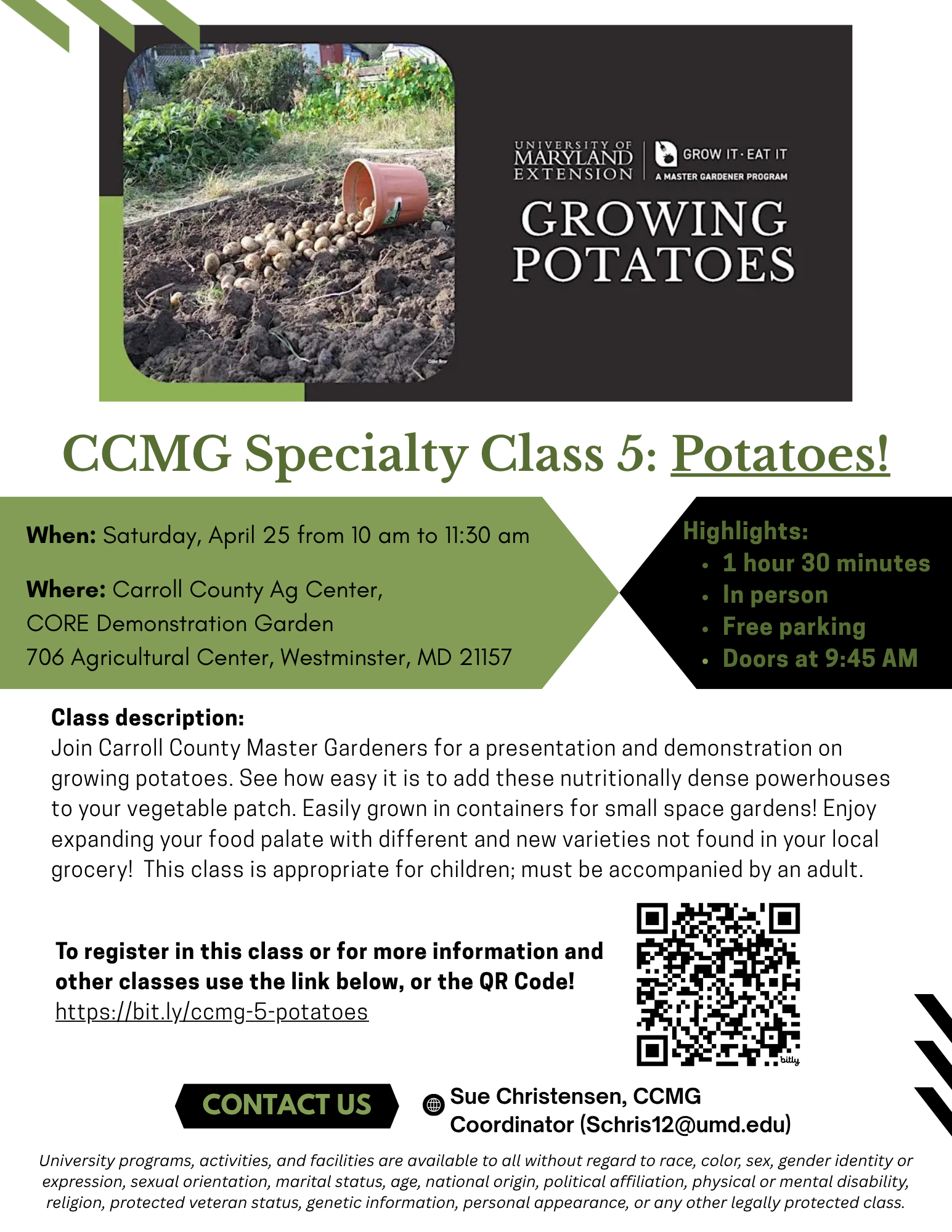 Plant Sale Flyer