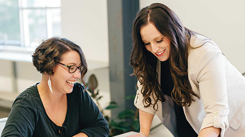 UMD AGNR Alumni mentoring another person