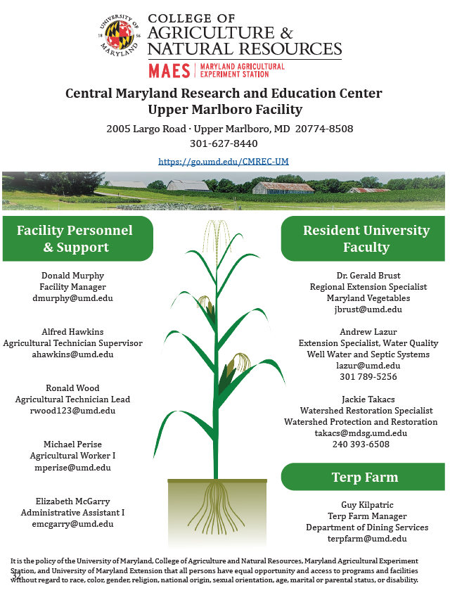 UMF Facility Personnel page