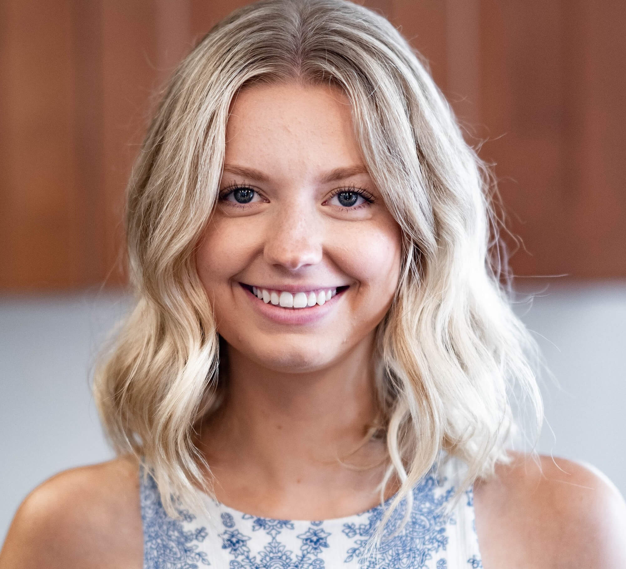 Nutrition and Food Science student posing for a headshot photo