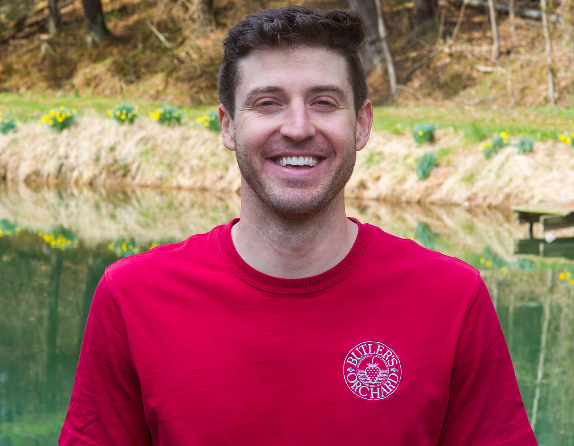 Headshot image of farmer, tyler butler