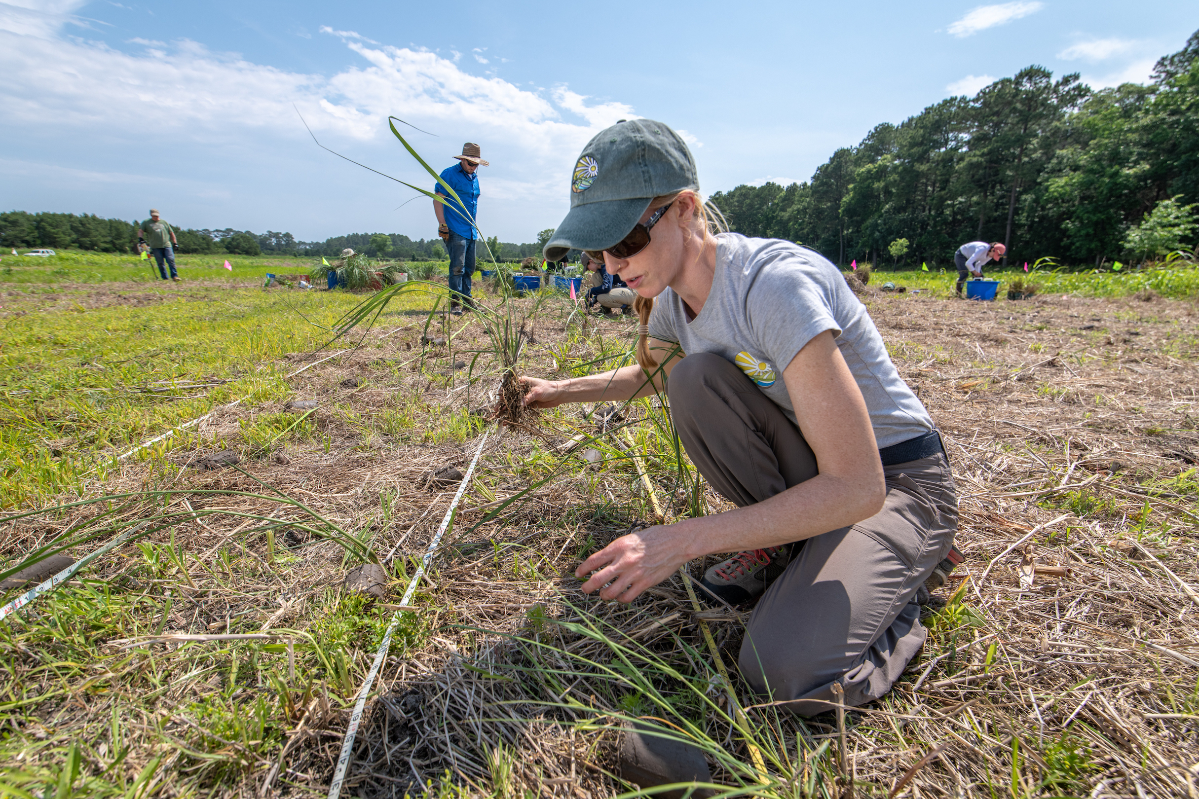 Kate Tully at research center