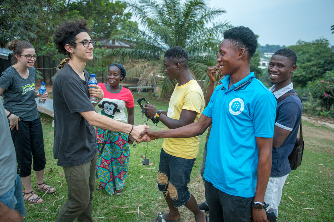 Students in Africa