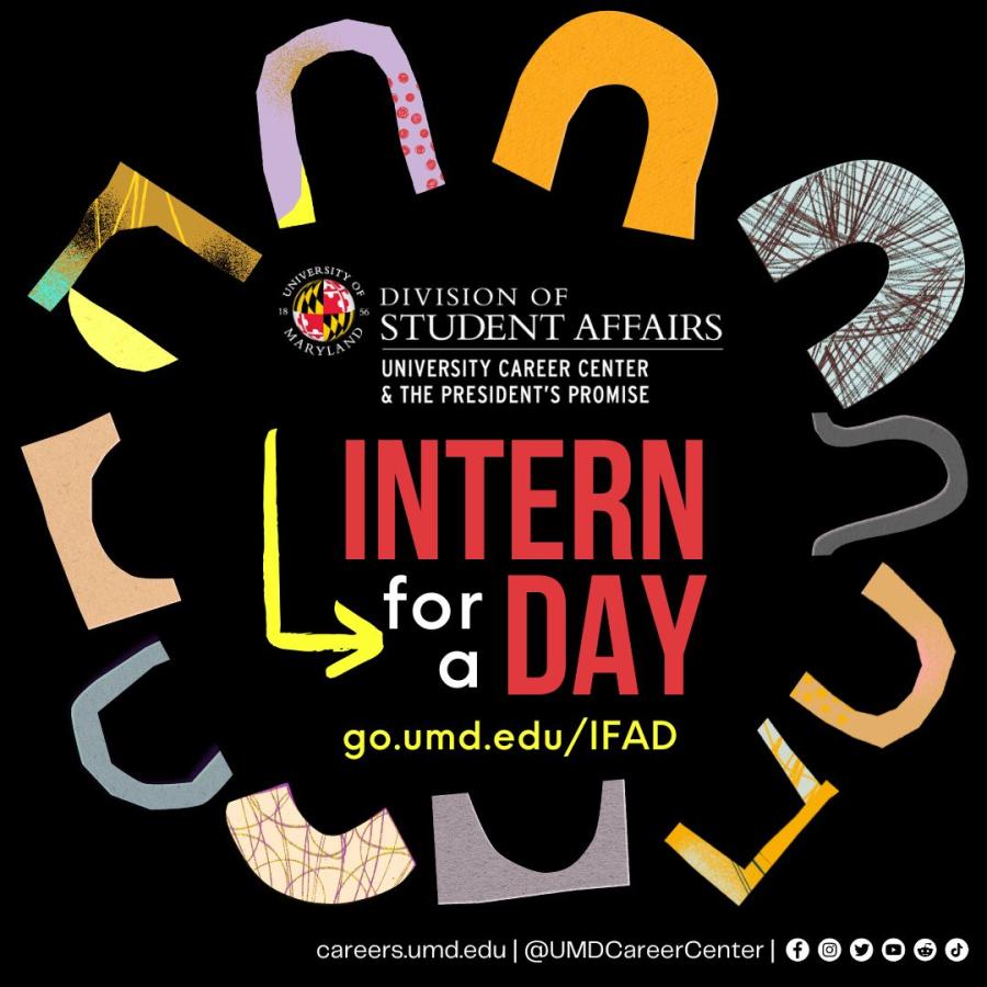 Intern for a Day graphic