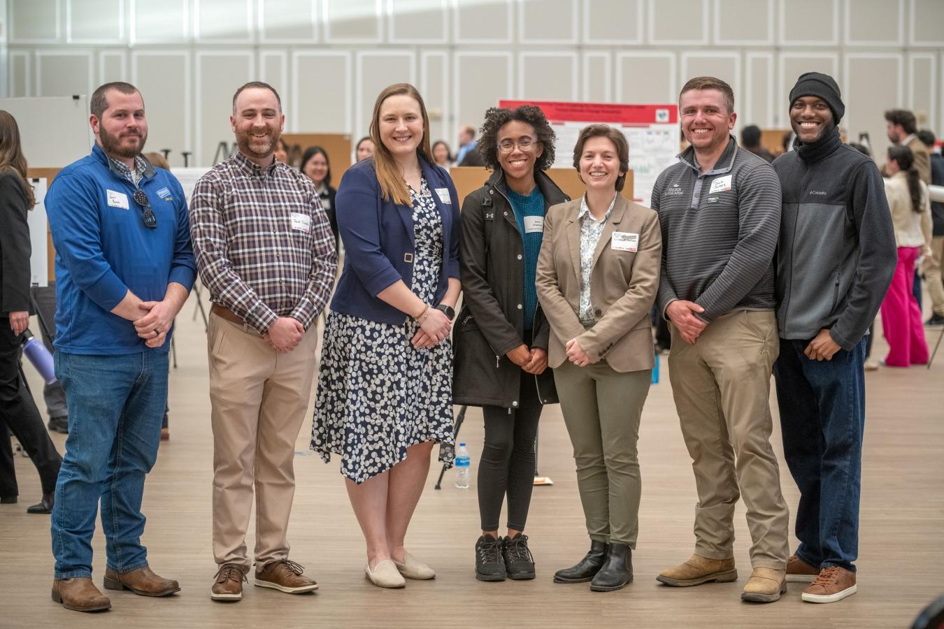Photo of AGNR Alumni Board members at Disocovery & Innovation Night